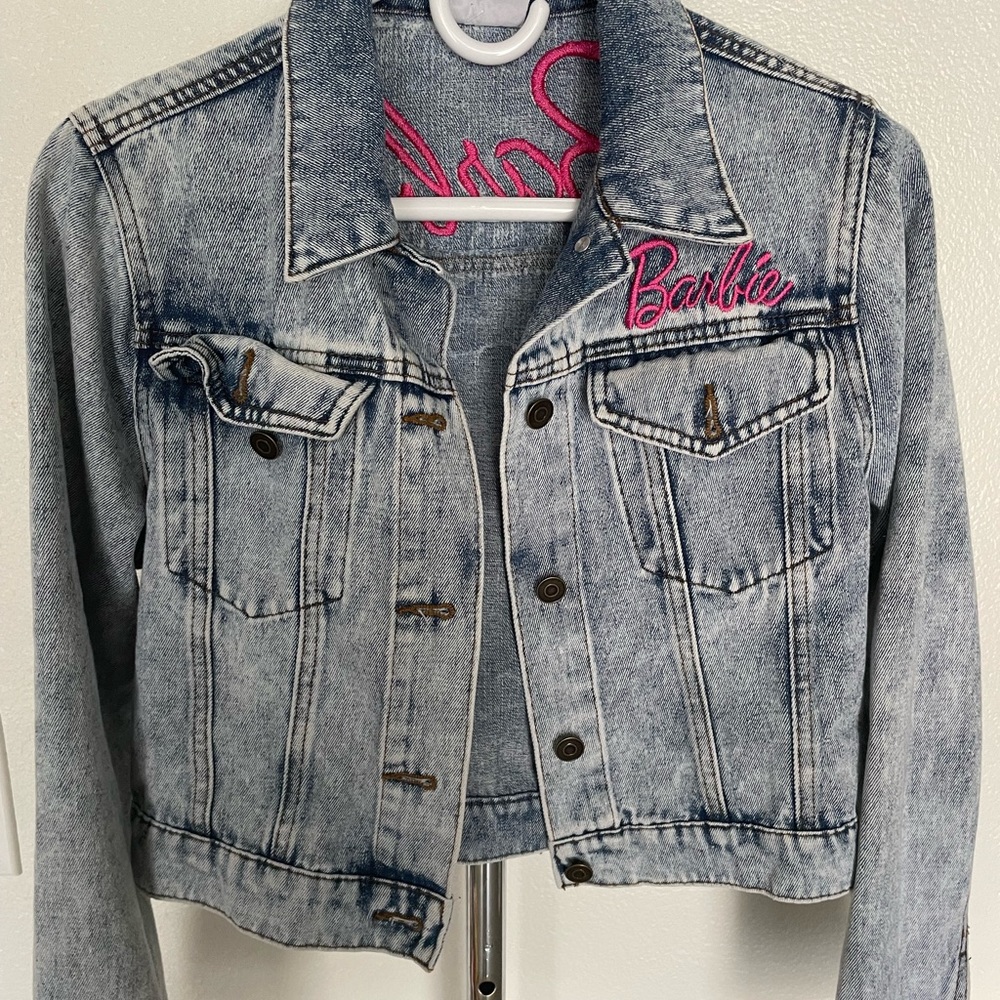 Vintage Barbie Jean Jacket - size small